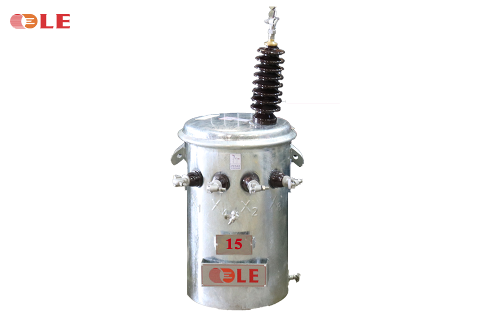 MÁY BIẾN ÁP 1 PHA  15KVA MẠ KẼM